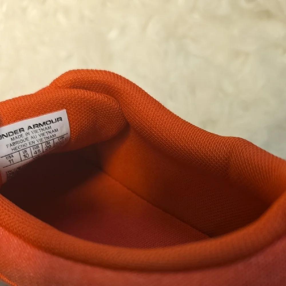 Under Armour Orange Sneakers - Picture 12 of 15